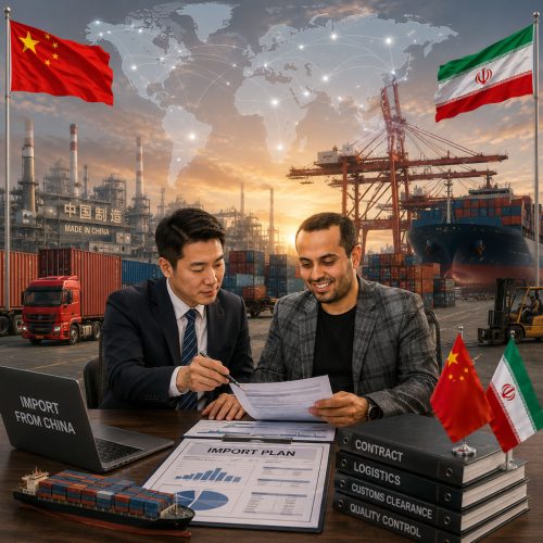 ۰ واردات از چین به ایران